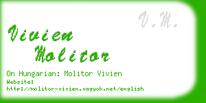 vivien molitor business card